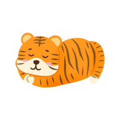 Tiger characters set collection 