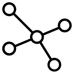 star outline style icon