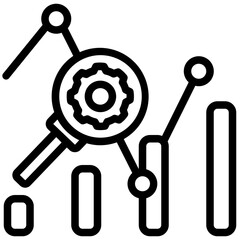 strategy outline style icon
