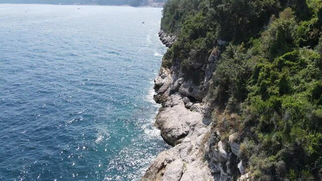 Drone coast Sorrento