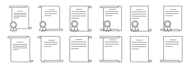 legal document such as certificate award regulation, tax, and agreement document