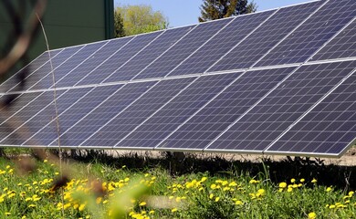 solar power ecology energy panels