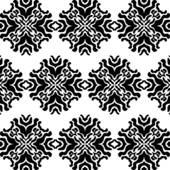 Outdoor-Kissen geometric cool abstract floral pattern © MochRibut