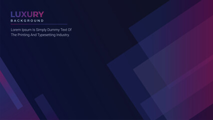 Obraz premium Dark blue luxury abstract shape background design