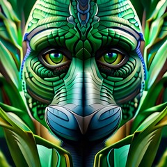 the face of a person