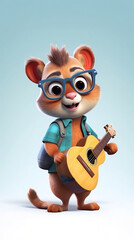 lovable cartoon character on a series of delightful adventures filled with laughter, friendship, and heartwarming moments.