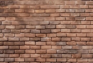 natural brown brick wall texture in photoshop cs6, generative ai