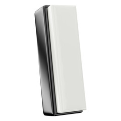 Silver balloon font 3d rendering, letter I