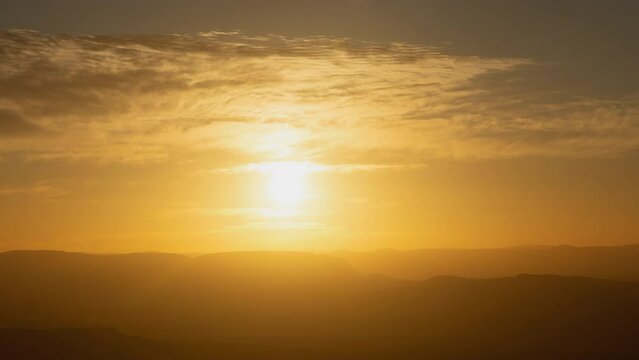 Sunrise Timelapse in the High Desert 4K Telephoto