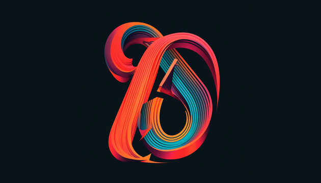 Maximiliano typography 803 logo vectorial flat