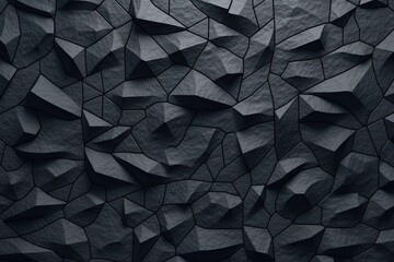 Dark bricks Minimalist abstract modern wall background Ai Generated