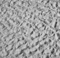 pattern of fine sand by nature at the beach
