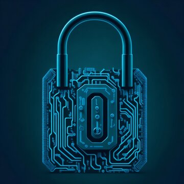 Schloss als Symbol der Sicherheit