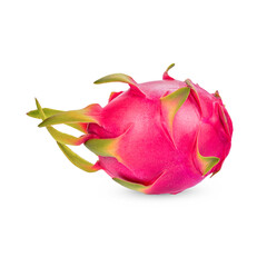 Dragon fruits isolated on white background