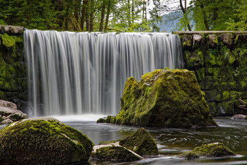 La rivière Moselotte dans les Vosges