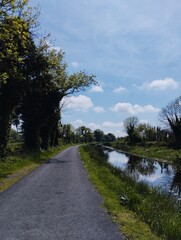 cycle road by the canal