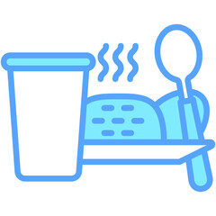 breakfast, rice, and drink food courts vector icons for web design, app, banner, flyer and digital marketing.