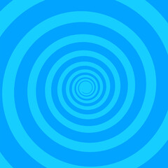 Swirling blue concentrated line background, wallpaper.