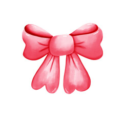 pink ribbon bow