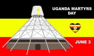 The Ugandan martyrs are hailed as heroes. Uganda Martyrs Day takes place on June 3 every year This religious holiday celebrates the bravery and sacrifice of the 45 Christians 