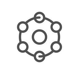 Fototapeta premium Skin care related icon outline and linear symbol. 