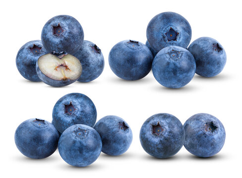 Fresh blueberry isolated transparent png