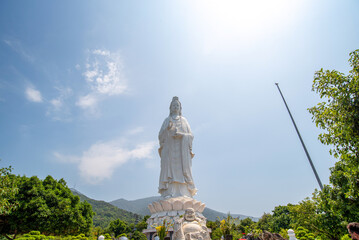 The most beautiful Viewpoint Lady Buddha in da nang,vietnam