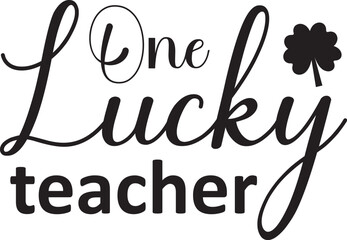 one lucky teacher