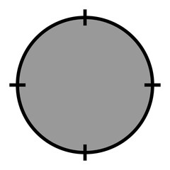 Circle frame transparent png 