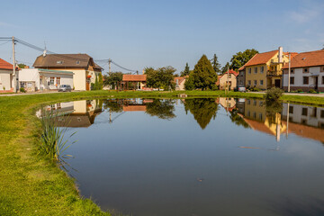 Village Vilemovice in the Czech Republic