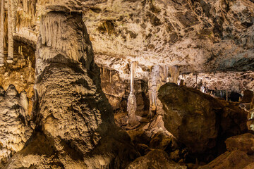 Punkevni jeskyne cave, Czech Republic