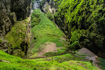 Macocha abbys in the Czech Republic