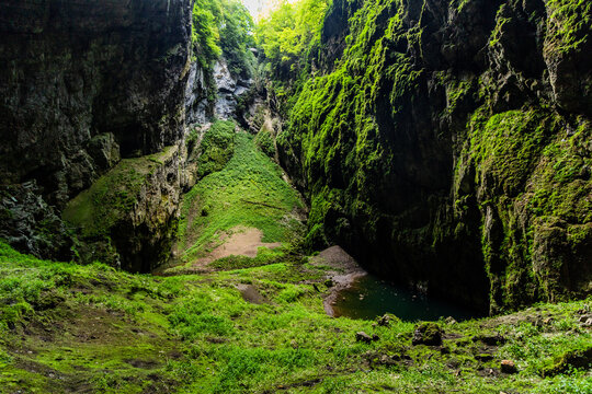 Macocha abbys in the Czech Republic