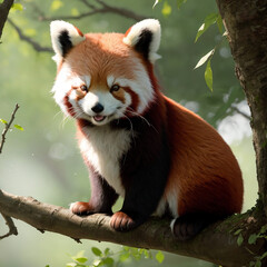 レッサーパンダ　Generative AI