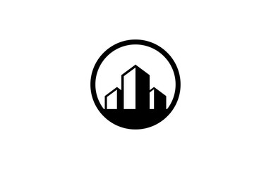 Building concept logo for template