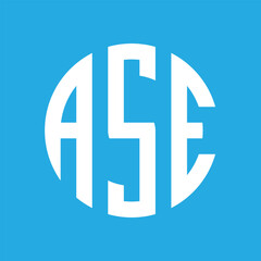 ASE Company Vector Logo Design Template