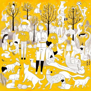 Bocetos de Parques P&uacute;blicos: Explorando la Recreaci&oacute;n y la Libertad al Aire Libre
