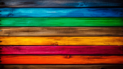 Colorful wooden wall texture background. Wooden wall texture background. Wooden wall texture