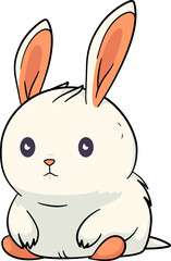 Fototapeta na wymiar Cute rabbit