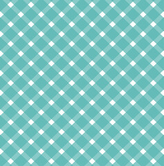 Diagonal Gingham Checkered Plaid Pattern