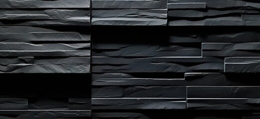 Dark stone texture, generative ai