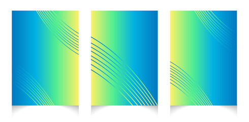 Abstract wavy background design and colourful background template.