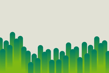 Abstract gradient green color splash geometric graphic. Vector illustration for background wallpaper poster and presentation