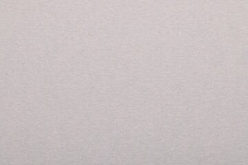 Texture of light grey paper sheet as background, top view