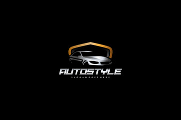 Fototapeta premium Automotive industry business logo Car Garage. Concept vetor Design template