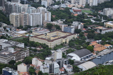 View of the Benjamin Constant Institute in the Urca district of Rio de Janeiro, Brazil