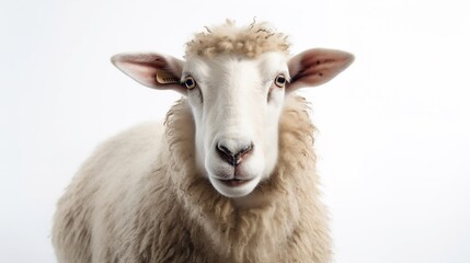 Fototapeta premium portrait of a sheep