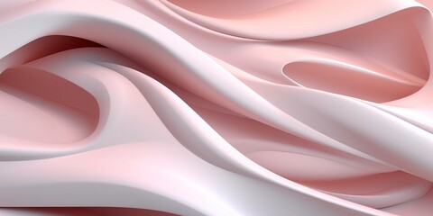 Abstract pink swirling background, generative ai