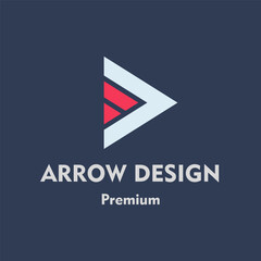 Arrow Vector Logo Design Template Element