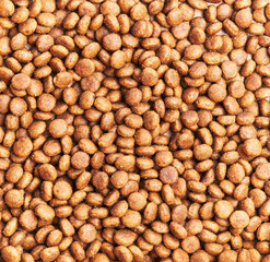  Delicious group of dog food balls texture